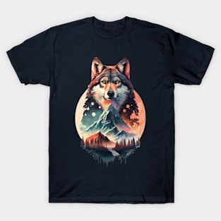 Travel The World Fox T-shirt Vintage, Summer T-Shirt